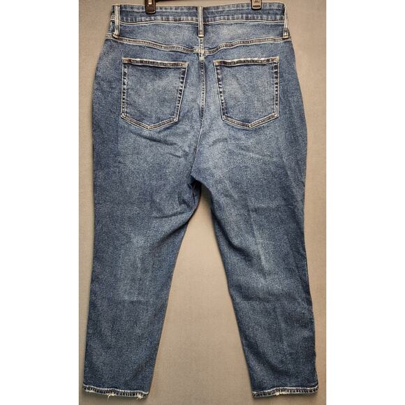 J.‎ Crew Curvy Classic Straight Jeans Womens Size 34-(Fits 36x28) Ankle Crop - Picture 7 of 7